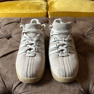 K-Swiss Men's White Athletic Shoes